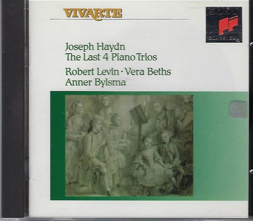 Joseph Haydn - Robert Levin ∙ Vera Beths ∙ Anner Bylsma - The Last 4 Piano Trios (CD, Album) (Near Mint (NM or M-))