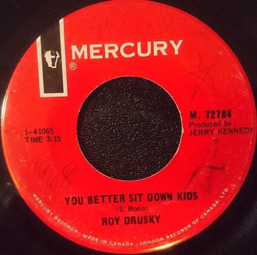 Roy Drusky - You Better Sit Down Kids / Let's Put Our World Back Together (7", Single) (Very Good (VG))