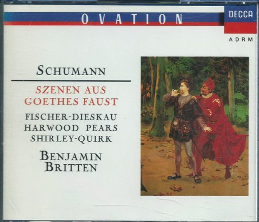 Robert Schumann - Dietrich Fischer-Dieskau, Elizabeth Harwood, Peter Pears, John Shirley-Quirk, Benjamin Britten - Szenen Aus Goethes Faust (2xCD, Album, RE, RM) (Near Mint (NM or M-))