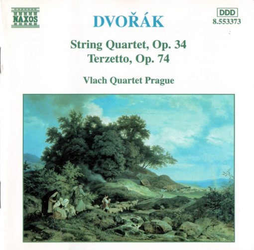 Antonín Dvořák, Vlach Quartet Prague - String Quartet, Op. 34 / Terzetto, Op. 74 (CD) (Near Mint (NM or M-))