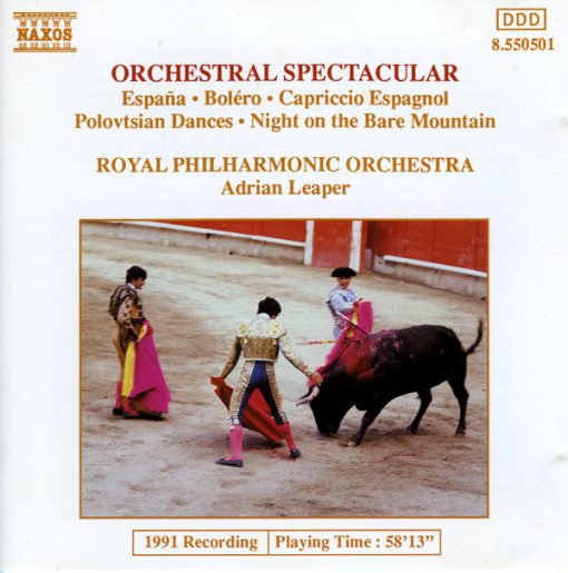 Royal Philharmonic Orchestra, Adrian Leaper - Orchestral Spectacular (CD, Album, Comp) (Near Mint (NM or M-))