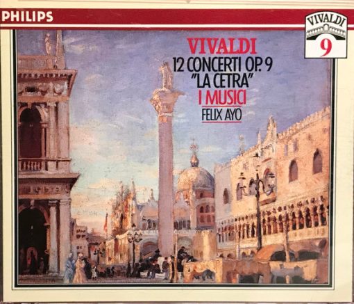 Antonio Vivaldi - I Musici / Félix Ayo - 12 Concerti, Op. 9 "La Cetra" (2xCD, Album, RM) (Near Mint (NM or M-))