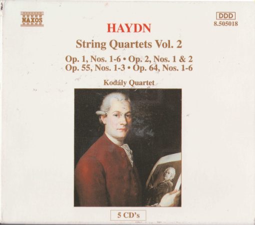 Joseph Haydn - Kodály Quartet - String Quartets, Vol. 2 (5xCD, Comp) (Near Mint (NM or M-))