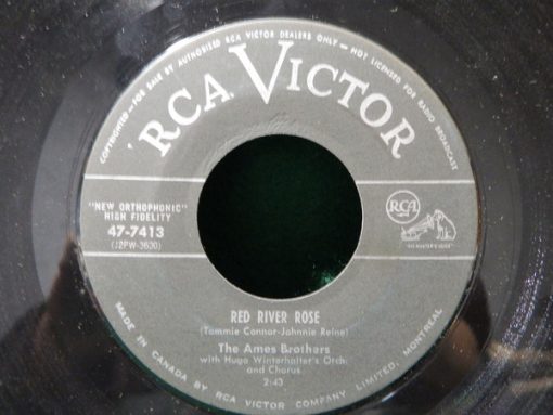 The Ames Brothers - Red River Rose (7", Single) (Near Mint (NM or M-))