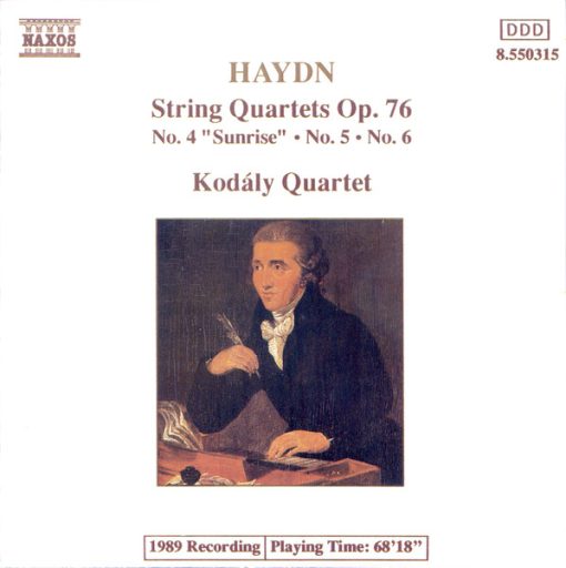 Joseph Haydn - Kodály Quartet - String Quartets Op. 76 (No. 4 "Sunrise" • No. 5 • No. 6) (CD) (Near Mint (NM or M-))