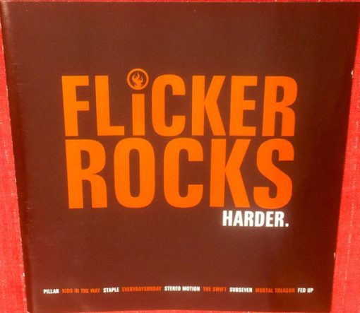 Various - Flicker Rocks Harder. (CD, Comp, Enh, Smplr, Car) (Mint (M))