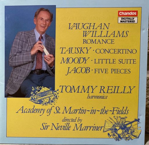 Tommy Reilly, The Academy Of St. Martin-in-the-Fields, Sir Neville Marriner, Vilem Tausky, James Moody, Gordon Jacob, Ralph Vaughan Williams - Works For Harmonica & Orchestra (CD, RE) (Near Mint (NM or M-))