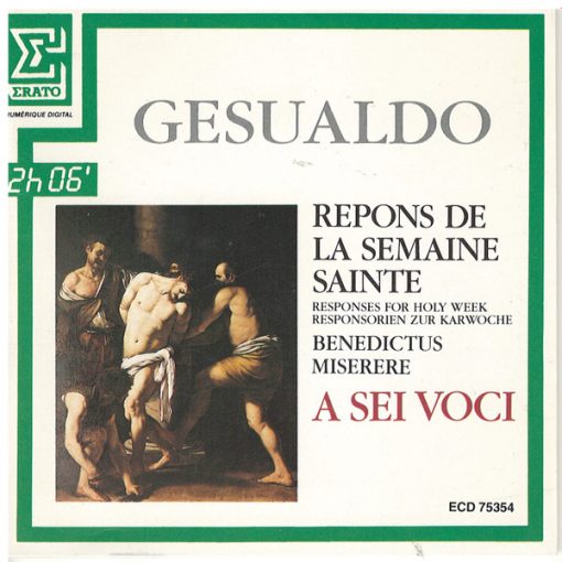 Carlo Gesualdo, A Sei Voci, Alain Zaepffel, Gaël De Kerret, Rachid Safir, Régis oudot, Philippe Balloy, Bernard Fabre-Garrus, Bernard Dehont - Repons De La Semaine Sainte (2xCD) (Near Mint (NM or M-))