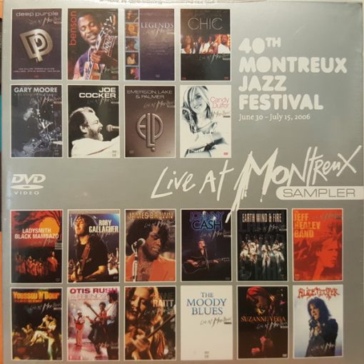 Various - Live At Montreux (Sampler) (DVD-V, Smplr, NTSC) (Mint (M))