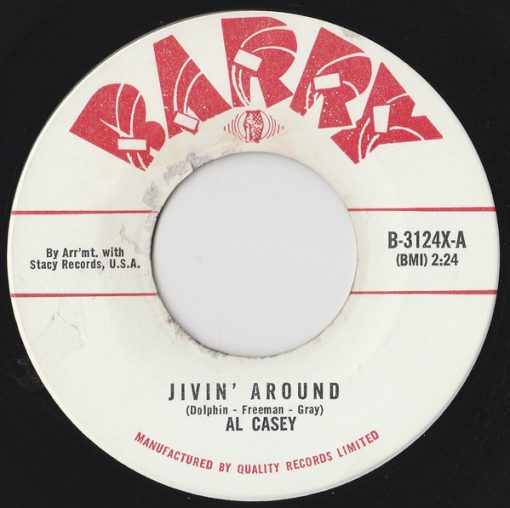 Al Casey (2) - Jivin' Around (7") (Very Good (VG))