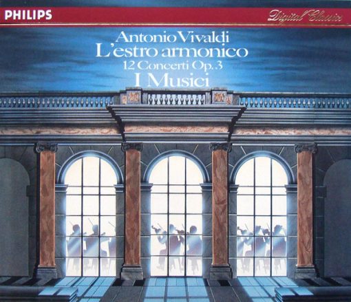 Antonio Vivaldi, I Musici - Antonio Vivaldi: L'estro Armonico, 12 Concerti Op.3 (2xCD, Album, RE) (Near Mint (NM or M-))