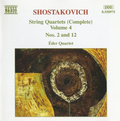 Dmitri Shostakovich, Éder Quartet - String Quartets (Complete) Volume 4 Nos. 2 And 12 (CD, Album, RE) (Near Mint (NM or M-))