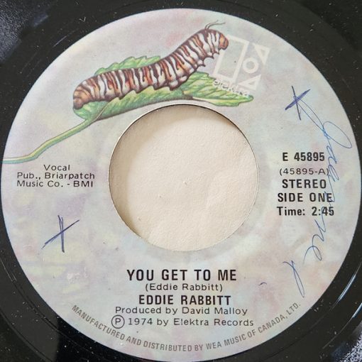 Eddie Rabbitt - You Get To Me (7", Single) (Near Mint (NM or M-))