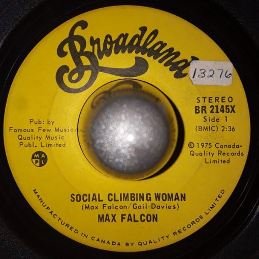 Max Falcon (2) - Social Climbing Woman (7") (Very Good (VG))