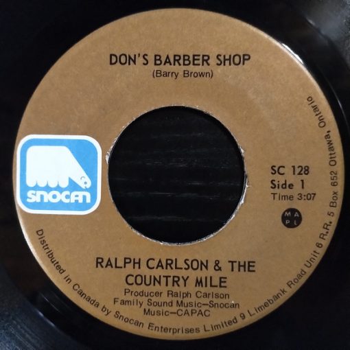 Ralph Carlson & Country Mile - Don's Barber Shop (7", Single) (Very Good Plus (VG+))