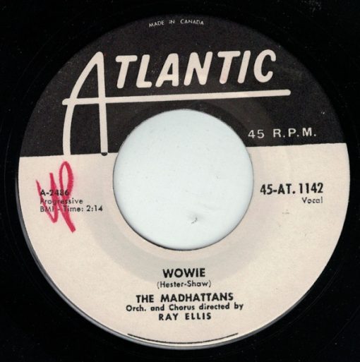 The Madhattans - Wowie (7", Single) (Very Good Plus (VG+))