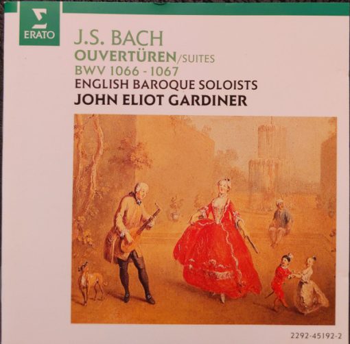 Johann Sebastian Bach, The English Baroque Soloists, John Eliot Gardiner - Ouvertüren / Suites BWV 1066-1067 (CD, Album) (Near Mint (NM or M-))