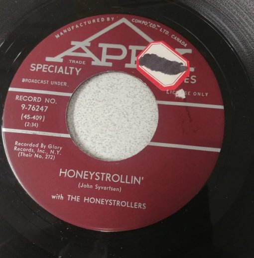 The Honeystrollers - Honeystrollin' / Leonore (7", Single) (Very Good Plus (VG+))