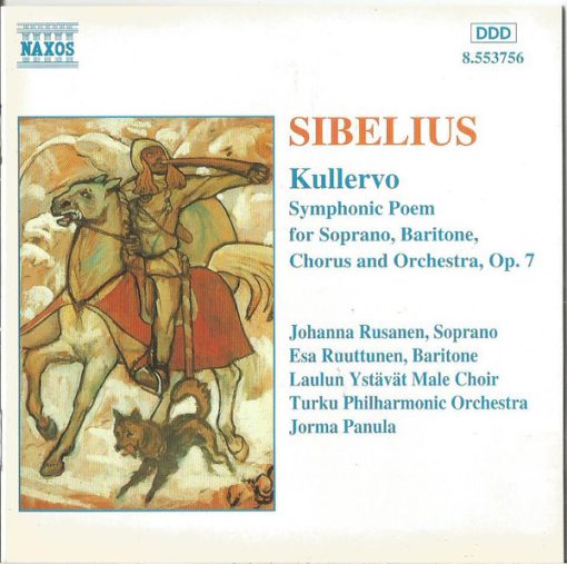 Jean Sibelius - Johanna Rusanen, Esa Ruuttunen, Mieskuoro Laulun Ystävät, Turku Philharmonic Orchestra, Jorma Panula - Kullervo (Symphonic Poem For Soprano, Baritone, Chorus And Orchestra, Op. 7) (CD) (Near Mint (NM or M-))