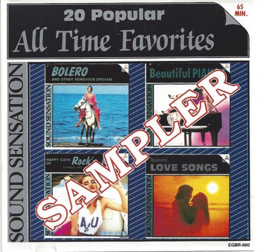 Various - 20 Popular All Time Favorites (CD, Album, Comp, Smplr) (Near Mint (NM or M-))