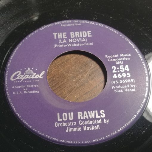 Lou Rawls - The Bride (La Novia) / The Biggest Lover In Town (7", Single) (Very Good (VG))