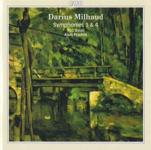 Darius Milhaud - Radio-Sinfonieorchester Basel, Alun Francis - Symphonies 1 & 4 (CD, Album) (Near Mint (NM or M-))