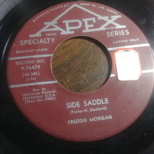 Freddy Morgan (2) - Side Saddle / 64 Rue Blondell (7", Single) (Very Good Plus (VG+))