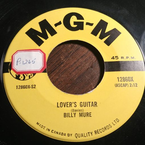 Billy Mure - Lover's Guitar / High Tide Boogie (7", Single) (Very Good Plus (VG+))