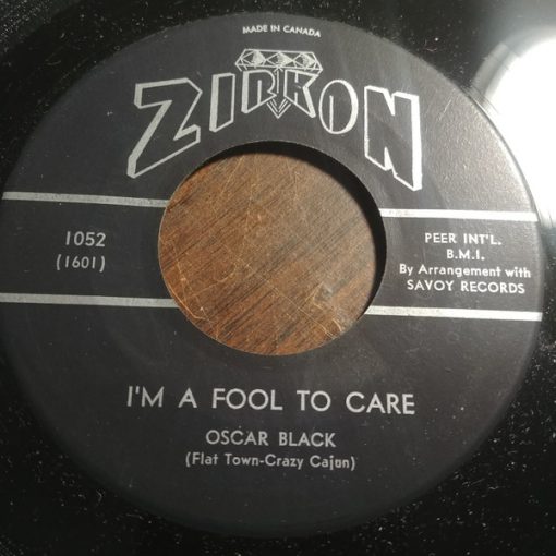 Oscar Black - I'm A Fool To Care / I Got A Feeling (7", Single) (Very Good Plus (VG+))