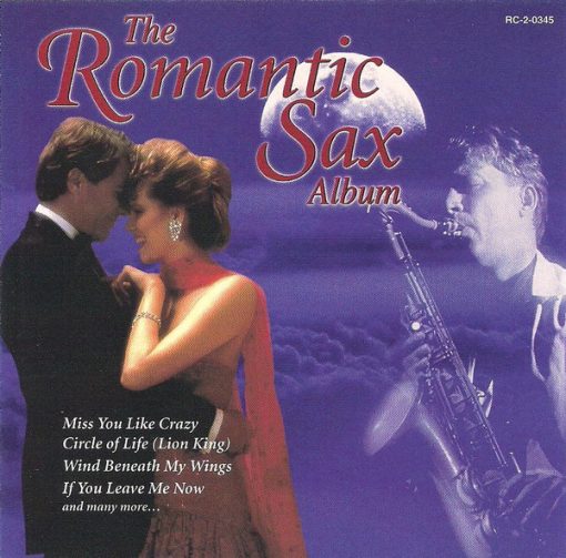 Various - The Romantic Sax (CD, Comp) (Near Mint (NM or M-))