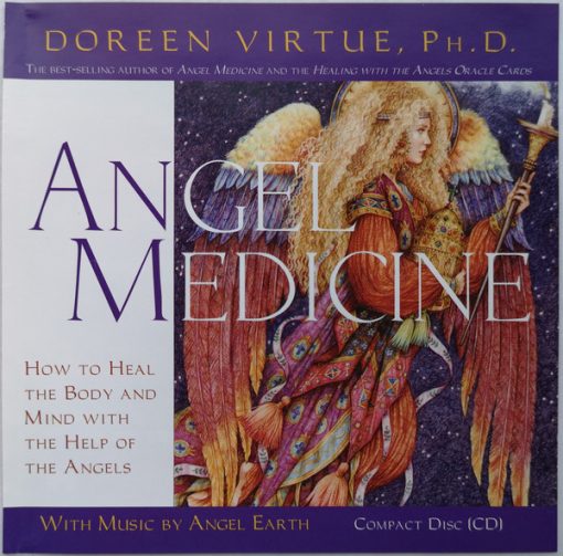 Doreen Virtue & AngelEarth - Angel Medicine: How To Heal The Body And Mind With The Help Of The Angels (CD, Album) (Mint (M))