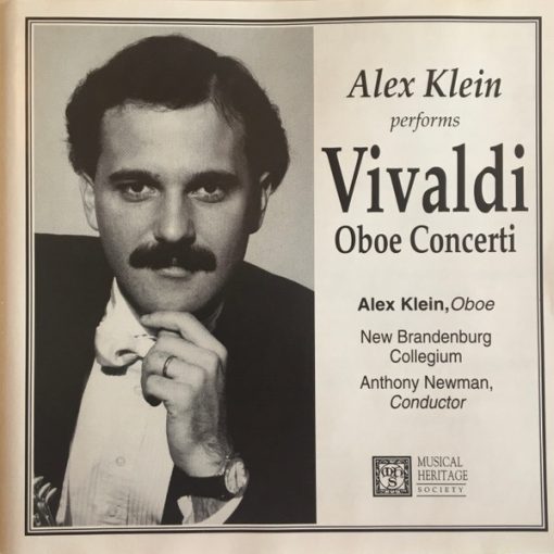 Antonio Vivaldi, Alex Klein (4), Brandenburg Collegium, Anthony Newman - Vivaldi: Oboe Concert/Klein (CD) (Near Mint (NM or M-))