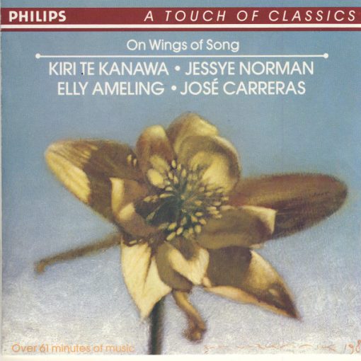 Kiri Te Kanawa  .  Jessye Norman  .  Elly Ameling  .  José Carreras - On Wings Of Song (CD, Comp) (Near Mint (NM or M-))