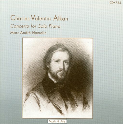 Charles-Valentin Alkan - Marc-André Hamelin - Concerto For Solo Piano (CD, Album, RE) (Near Mint (NM or M-))