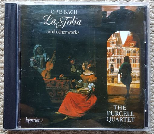 Carl Philipp Emanuel Bach, The Purcell Quartet - La Folia And Other Works (CD) (Near Mint (NM or M-))