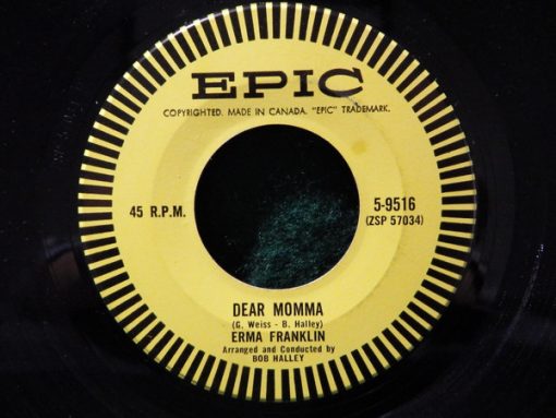 Erma Franklin - Dear Momma / Never Again  (7", Single) (Very Good Plus (VG+))