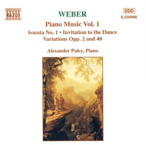 Carl Maria von Weber, Alexander Paley - Piano Music Vol. 1 (CD) (Near Mint (NM or M-))