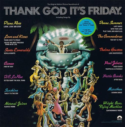 Various - Thank God It's Friday (The Original Motion Picture Soundtrack) (2xLP, Album, Comp + 12", S/Sided) (Mint (M))