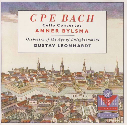 Carl Philipp Emanuel Bach, Anner Bylsma, Orchestra Of The Age Of Enlightenment, Gustav Leonhardt - Cello Concertos (CD, Album) (Near Mint (NM or M-))