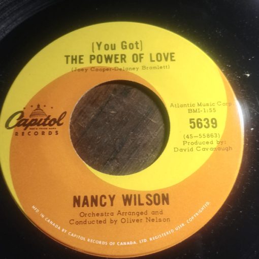 Nancy Wilson - (You Got) The Power Of Love (7", Single) (Very Good Plus (VG+))