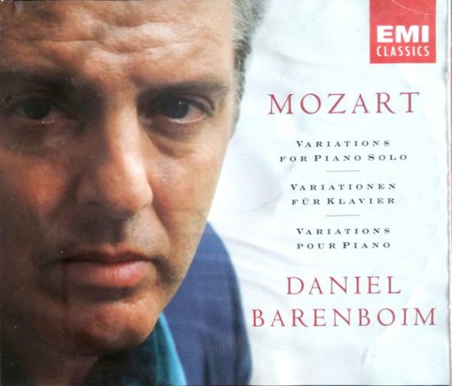 Wolfgang Amadeus Mozart, Daniel Barenboim - Variations For Piano Solo (3xCD, Comp) (Near Mint (NM or M-))