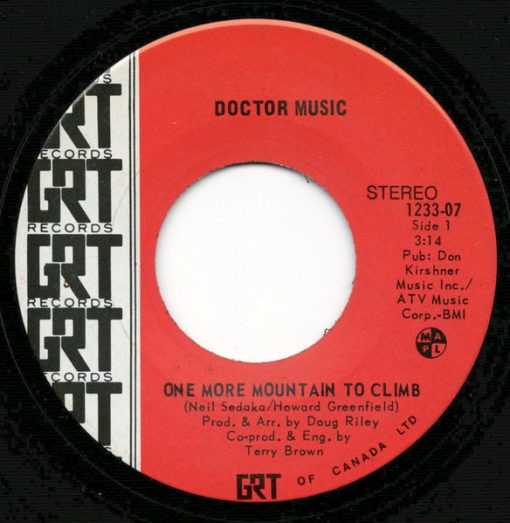 Dr. Music - One More Mountain To Climb / I Can Hear Her Calling Him (7", Single) (Near Mint (NM or M-))