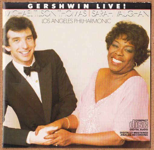 Michael Tilson Thomas | Sarah Vaughan, Los Angeles Philharmonic Orchestra - Gershwin Live! (CD, Album, RE) (Near Mint (NM or M-))