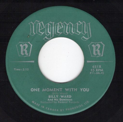 Billy Ward And His Dominoes - One Moment With You / St. Louis Blues (7") (Near Mint (NM or M-))