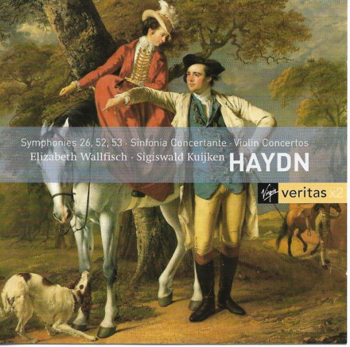 Joseph Haydn, Elizabeth Wallfisch, Sigiswald Kuijken - Sinfonien 26,52,53 - Sinfonia Concertante - Violin Concertos (2xCD, Album, Comp) (Near Mint (NM or M-))