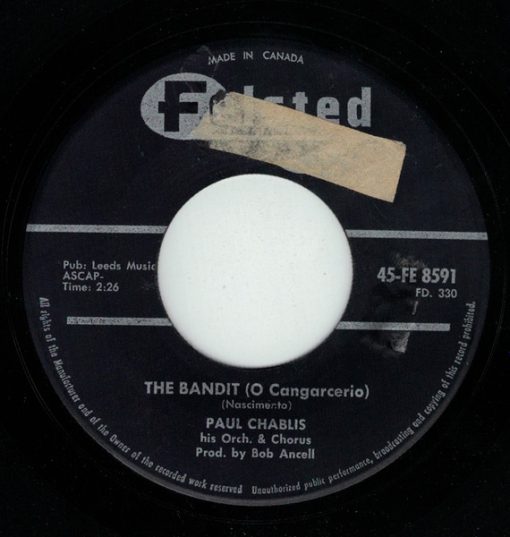 Paul Chablis - The Bandit (O Cangarcerio) / A Lot Of Conversation (7", Single) (Very Good Plus (VG+))