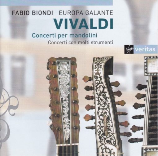 Antonio Vivaldi - Fabio Biondi, Europa Galante - Concerti Per Mandolini (Concerti Con Molti Strumenti) (CD) (Near Mint (NM or M-))