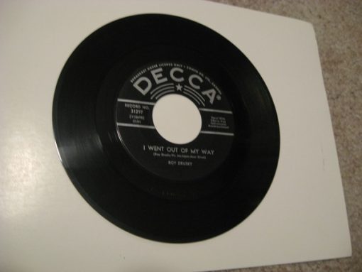 Roy Drusky - I Went Out Of My Way (7", Single) (Near Mint (NM or M-))