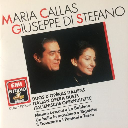 Maria Callas / Giuseppe di Stefano - Duos D'Opéras Italiens = Italian Opera Duets = Italienische Opernduette (CD, Comp, RM) (Near Mint (NM or M-))