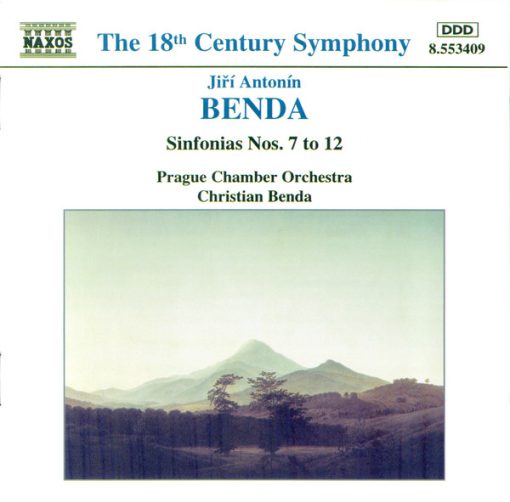 Georg Anton Benda - Prague Chamber Orchestra, Christian Benda - Sinfonias Nos. 7 - 12 (CD, Album) (Near Mint (NM or M-))